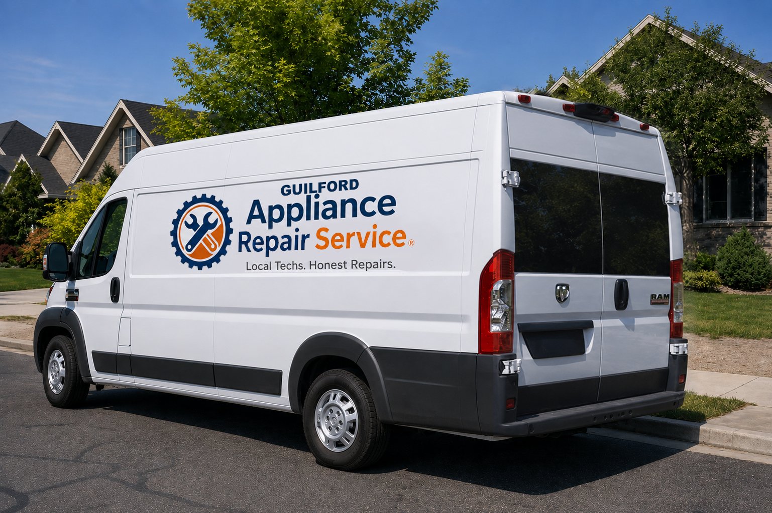 Guilford Appliance Repair Service van